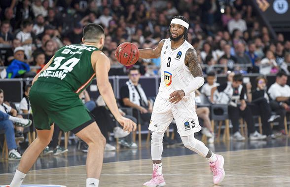 U-BT Cluj-Napoca - Lietkabelis 100-93 » Sperietură pe final, dar campioana României triumfă în EuroCup!