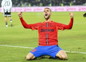 Cum arată cotele înainte de FCSB - Olympiakos și care sunt șansele ca Daniel Bîrligea să marcheze din nou