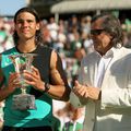 Ilie Năstase și Nadal, după finala de la Roma din 2007 / Sursă foto: Guliver/Getty Images