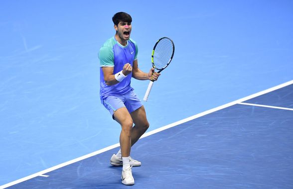 Carlos Alcaraz a dat dovadă de reziliență și l-a învins pe Andrey Rublev la ATP Finals: „Mă bucur că am jucat mai bine”