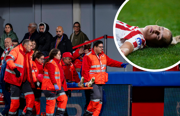 Accidentare horror în Liga Campionilor » A rămas inconștientă pe gazon: ultimele detalii