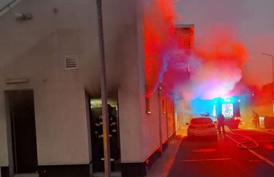 Incendiu la stadionul din România: pompierii au intervenit cu 3 autospeciale