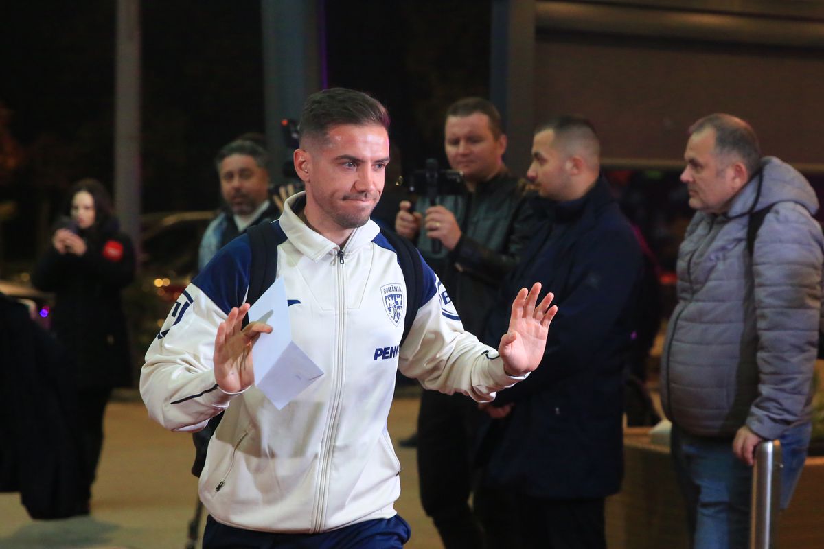 Sosirea echipei naţionale la hotelul Zenica