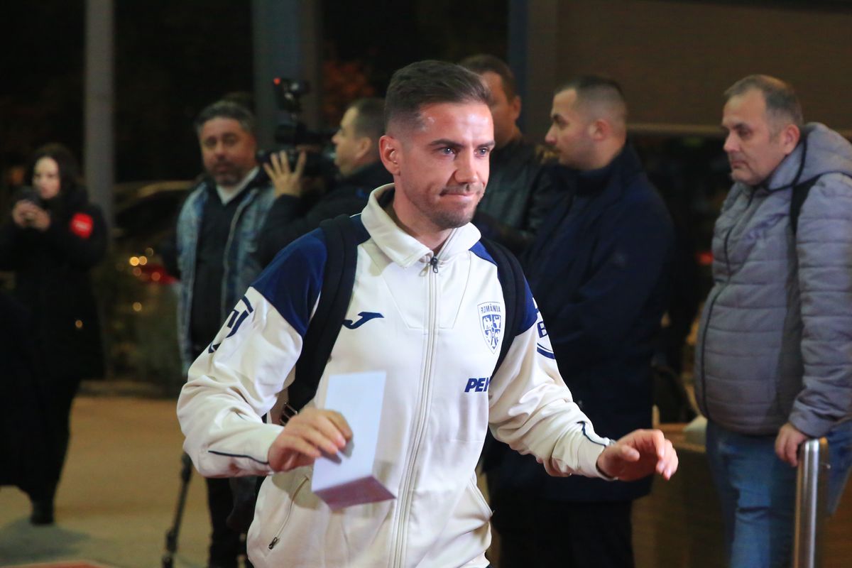 Sosirea echipei naţionale la hotelul Zenica