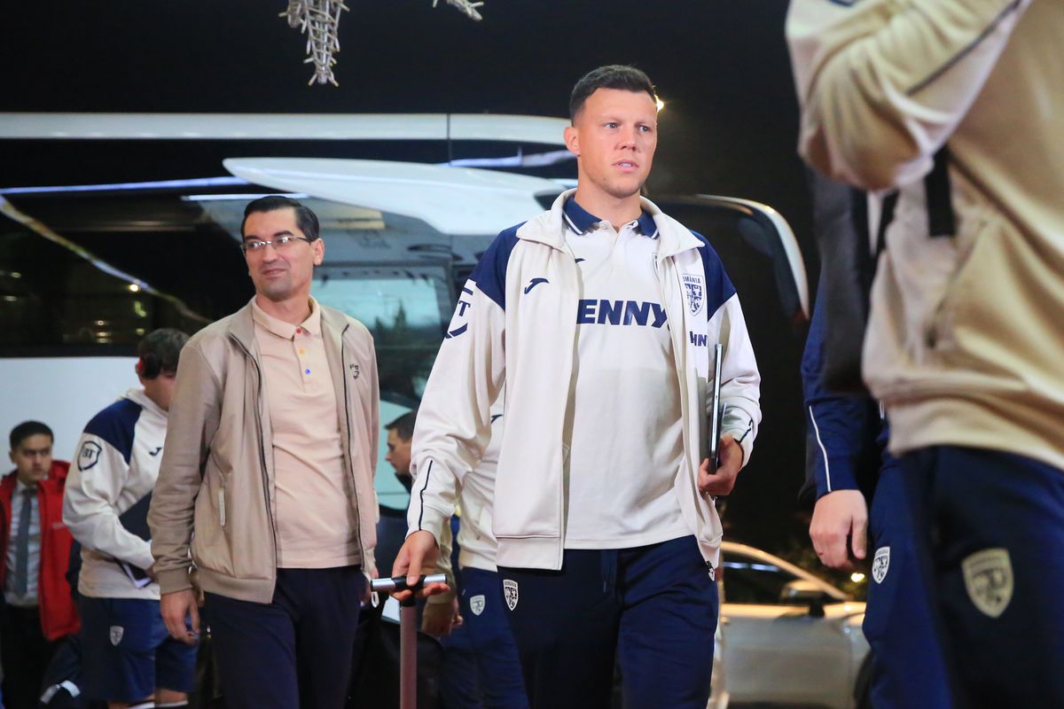 Sosirea echipei naţionale la hotelul Zenica