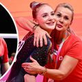 Fostul antrenor al echipei României de gimnastică Patrick Kiens și Sabrina și Camelia Voinea Montaj: Diana Vasilescu, Foto: Imago Images