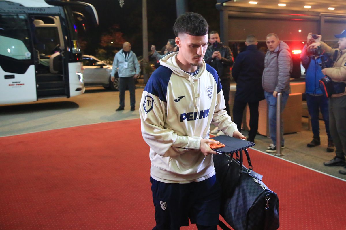 Sosirea echipei naţionale la hotelul Zenica