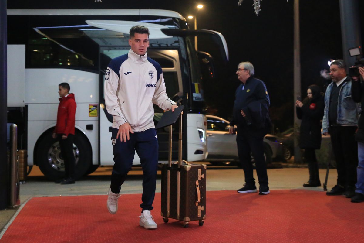 Sosirea echipei naţionale la hotelul Zenica