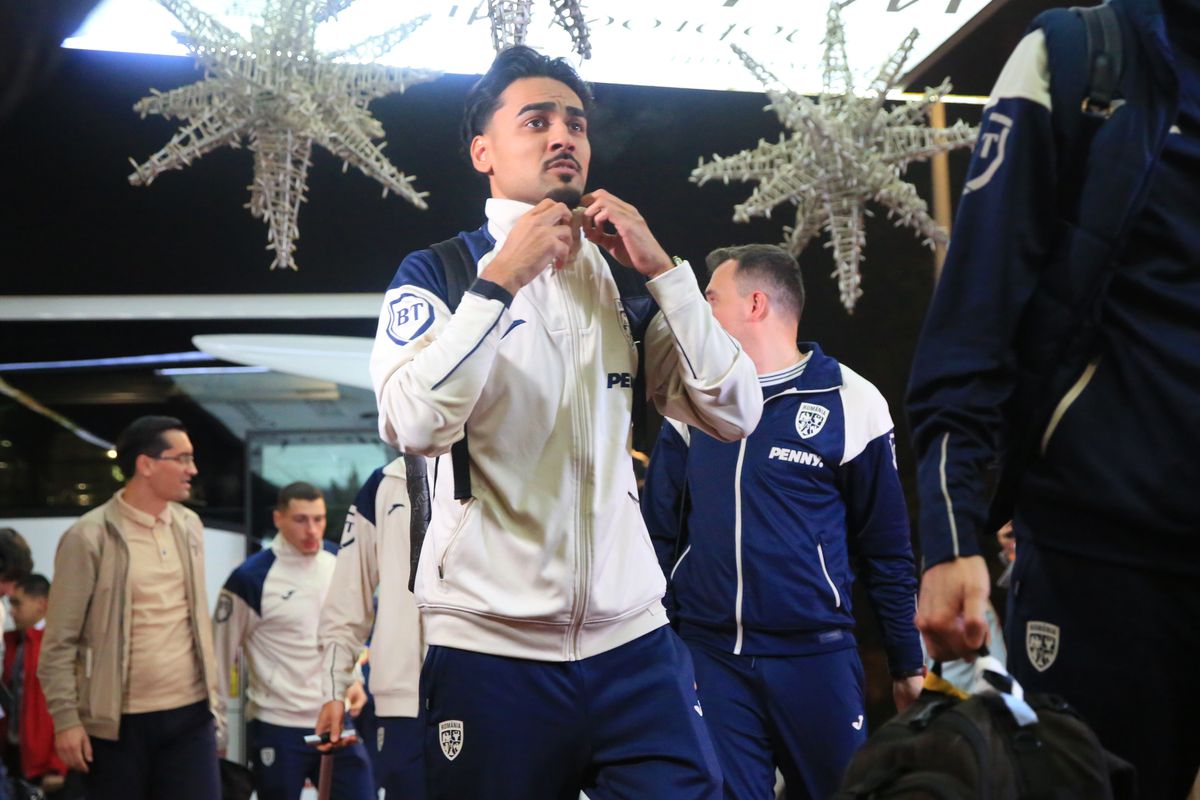 Sosirea echipei naţionale la hotelul Zenica