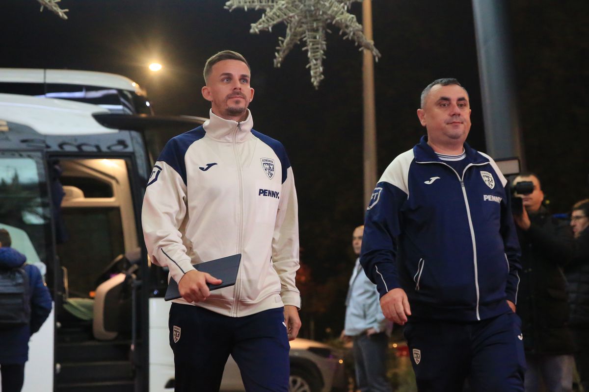 Sosirea echipei naţionale la hotelul Zenica