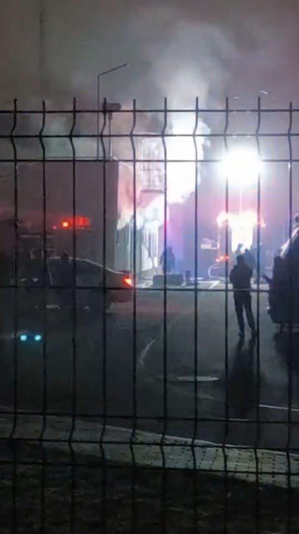 Incendiu la stadionul din Cernavodă