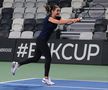 Monica Niculescu înainte de play-off-ul BJK Cup 2025 Foto: Instagram