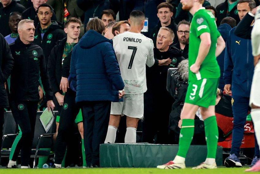 Cristiano Ronaldo, eliminat în urma unui gest nesportiv.
Foto: Imago Images