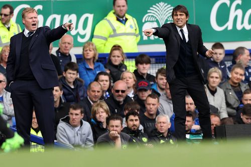 Ronald Koeman (stânga) și Antonio Conte (dreapta).
foto: Imago