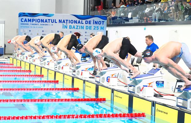 Recorduri peste recorduri în prima zi a Campionatelor Naționale în bazin scurt de la Otopeni