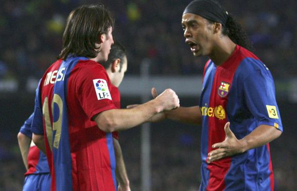 Ronaldinho a răspuns la întrebarea secolului: „Messi nu e cel mai bun din istorie!”