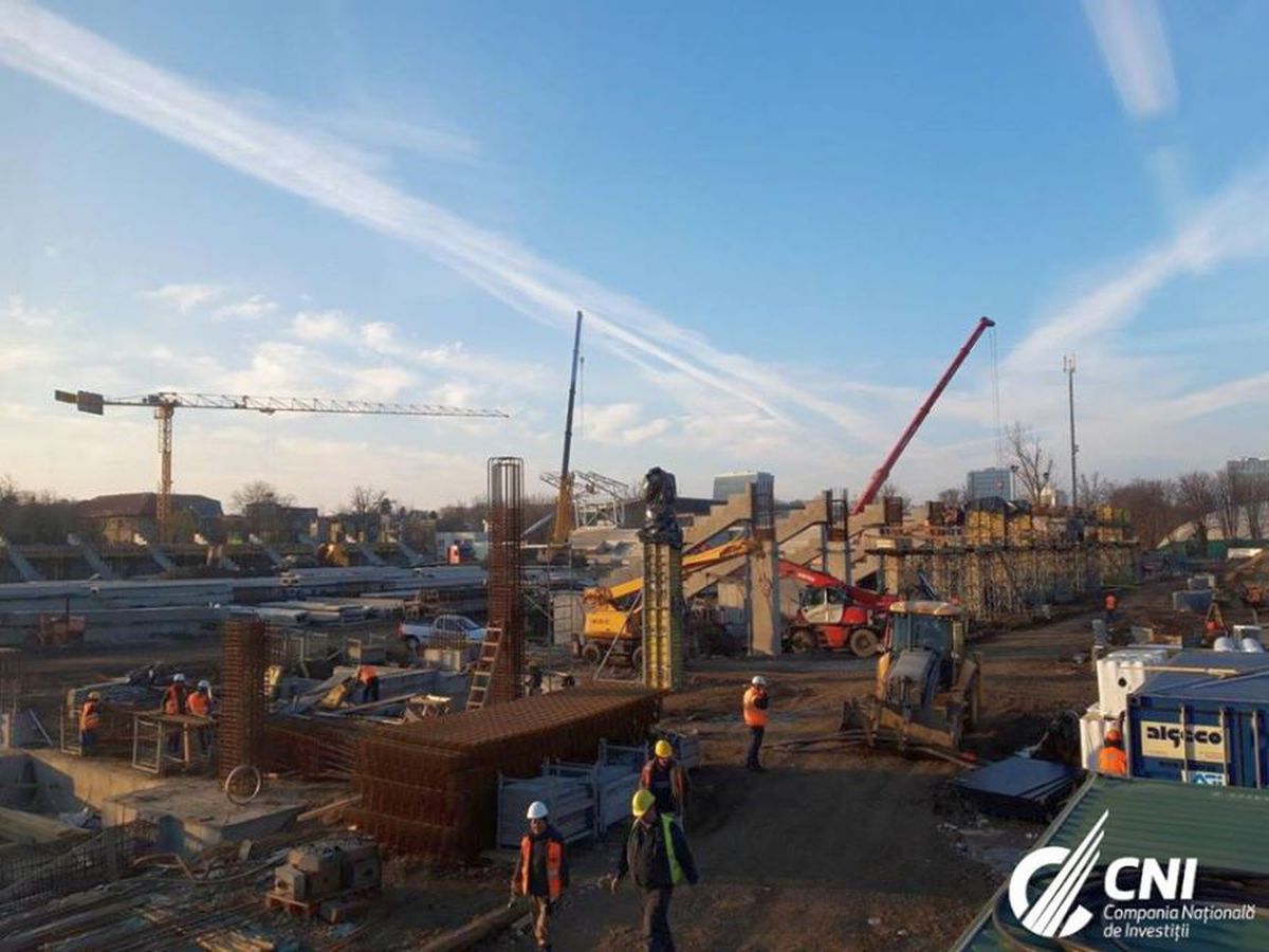 GALERIE FOTO CNI a publicat noi imagini cu lucrările din „Ghencea”, „Giulești” și „Arcul de Triumf” » Care e prima arenă care va fi gata