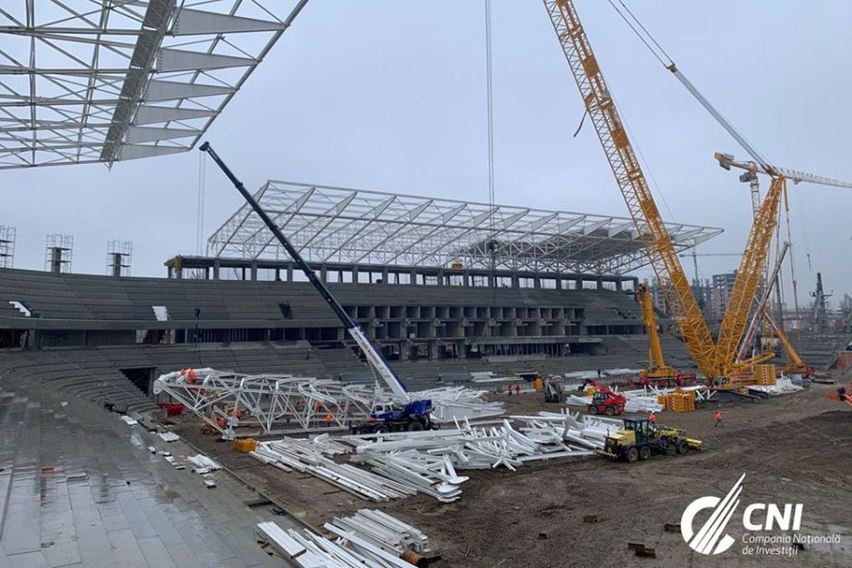 GALERIE FOTO CNI a publicat noi imagini cu lucrările din „Ghencea”, „Giulești” și „Arcul de Triumf” » Care e prima arenă care va fi gata