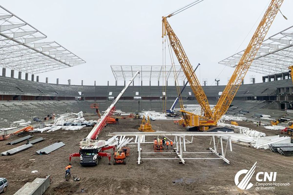GALERIE FOTO CNI a publicat noi imagini cu lucrările din „Ghencea”, „Giulești” și „Arcul de Triumf” » Care e prima arenă care va fi gata