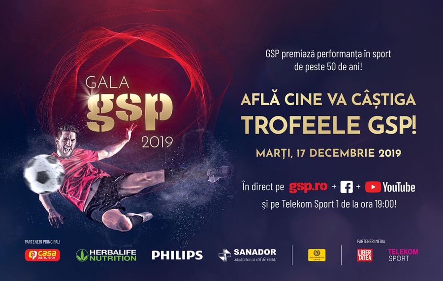 Află cine va câștiga Trofeele GSP