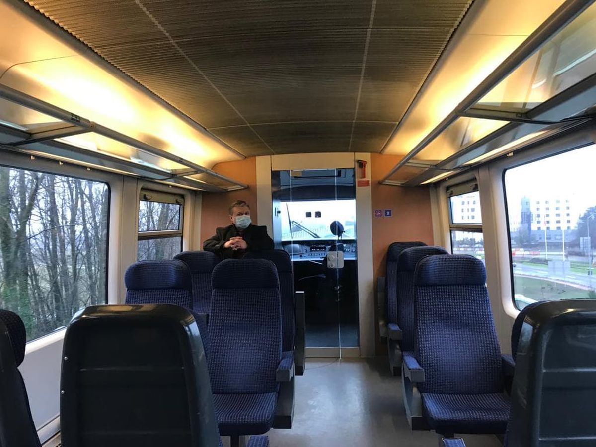 Tren Gara de Nord - Otopeni - 13.12.2020