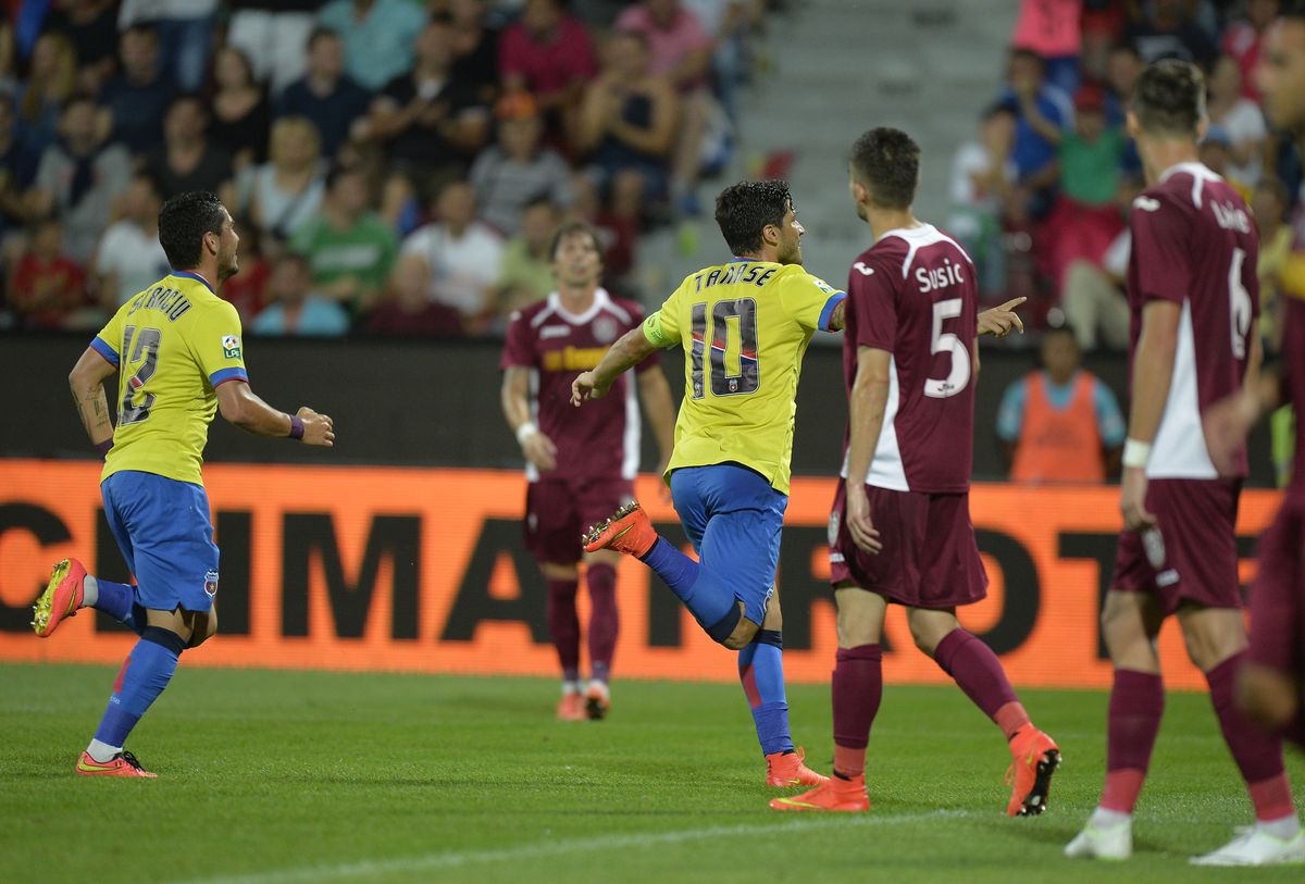 FOTO 6 ani de la ultimul succes al lui FCSB pe terenul lui CFR! Cum arătau echipele atunci + FCSB devenea campioană în acel sezon