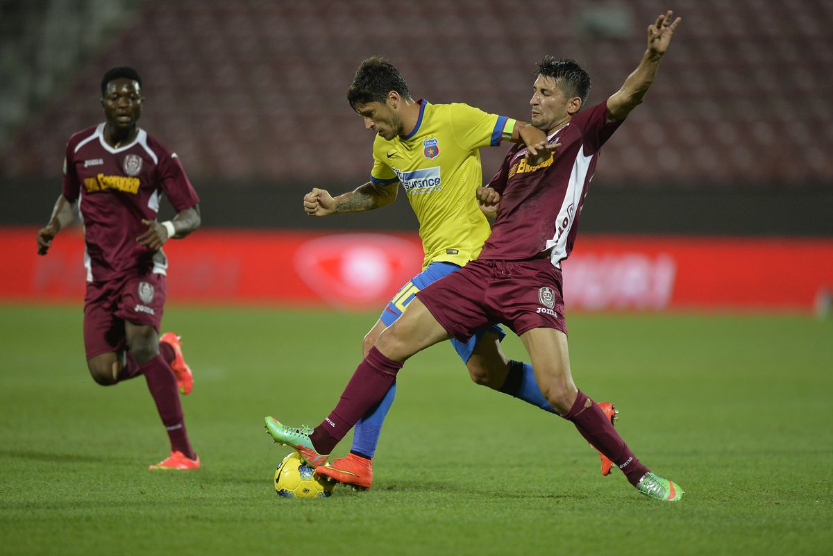 FOTO 6 ani de la ultimul succes al lui FCSB pe terenul lui CFR! Cum arătau echipele atunci + FCSB devenea campioană în acel sezon