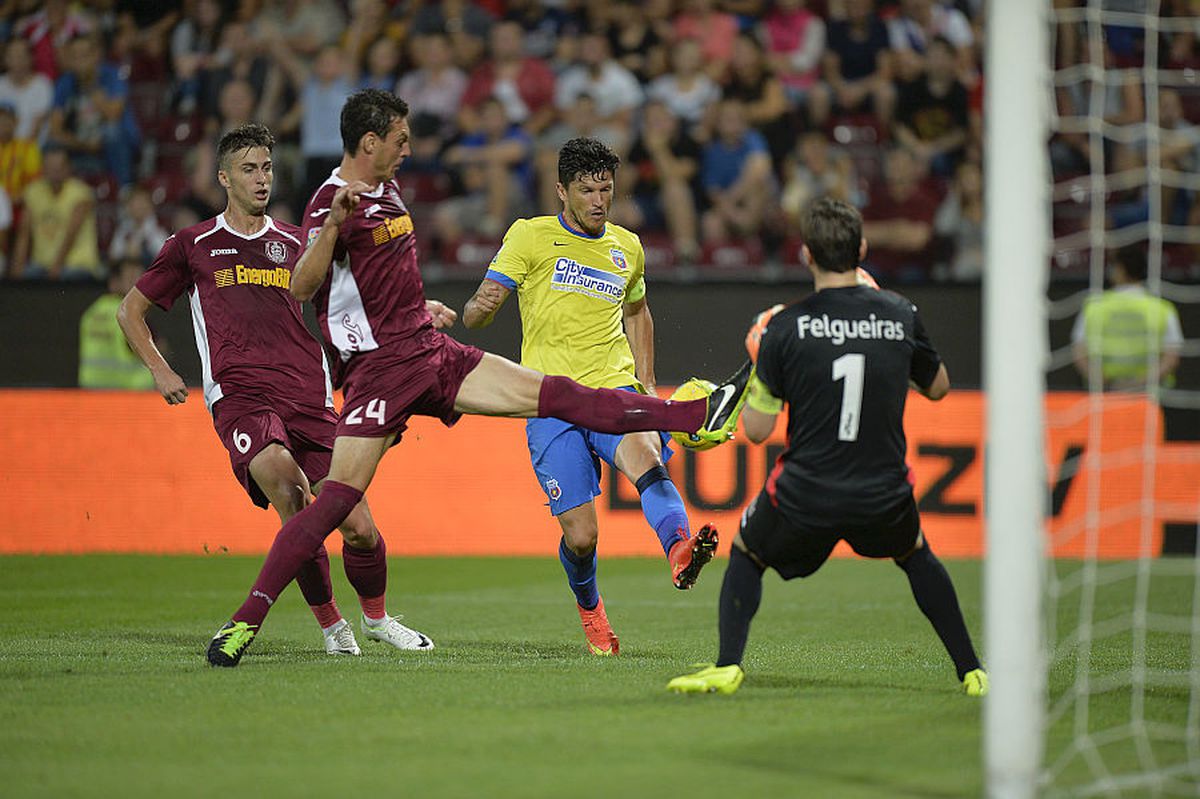 FOTO 6 ani de la ultimul succes al lui FCSB pe terenul lui CFR! Cum arătau echipele atunci + FCSB devenea campioană în acel sezon