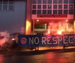 FOTO+VIDEO. Fanii lui CFR Cluj, protest înaintea meciului cu FCSB » Torțe în Gruia + mesaj ironic pentru UEFA