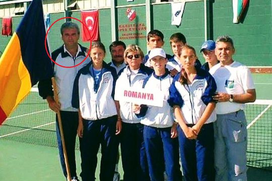 Liviu Ursuleanu, în stânga