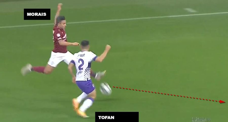 Driblingul-preluare semnat de Morais asigură atacului viteză și cursivitate 3 jucători, două pase, transversală-gol: „Avem nevoie de el la națională”
