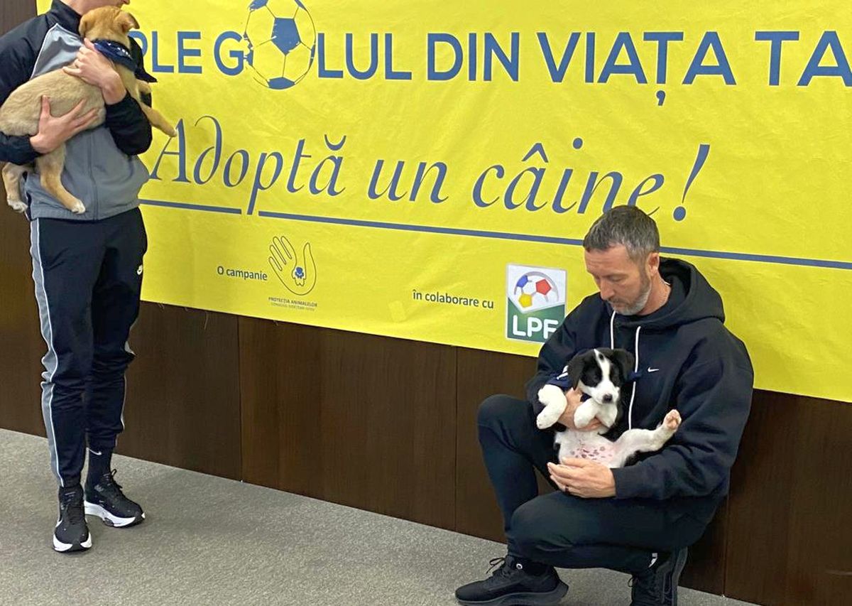 Imagini inedite cu MM Stoica și Florin Tănase » Cei mai mari fani ai câinilor: „Avem lipici la ei”
