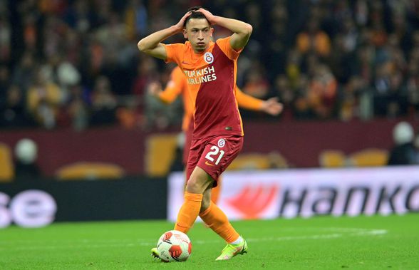 Moruțan, „uitat” pe bancă la Galatasaray: „Nu e România aici, antrenorul decide”