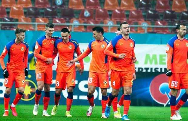 Parcurs uluitor pentru FCSB în ultimele 3 luni: cum arată roș-albaștrii în raport cu rivalele CFR Cluj și CSU Craiova
