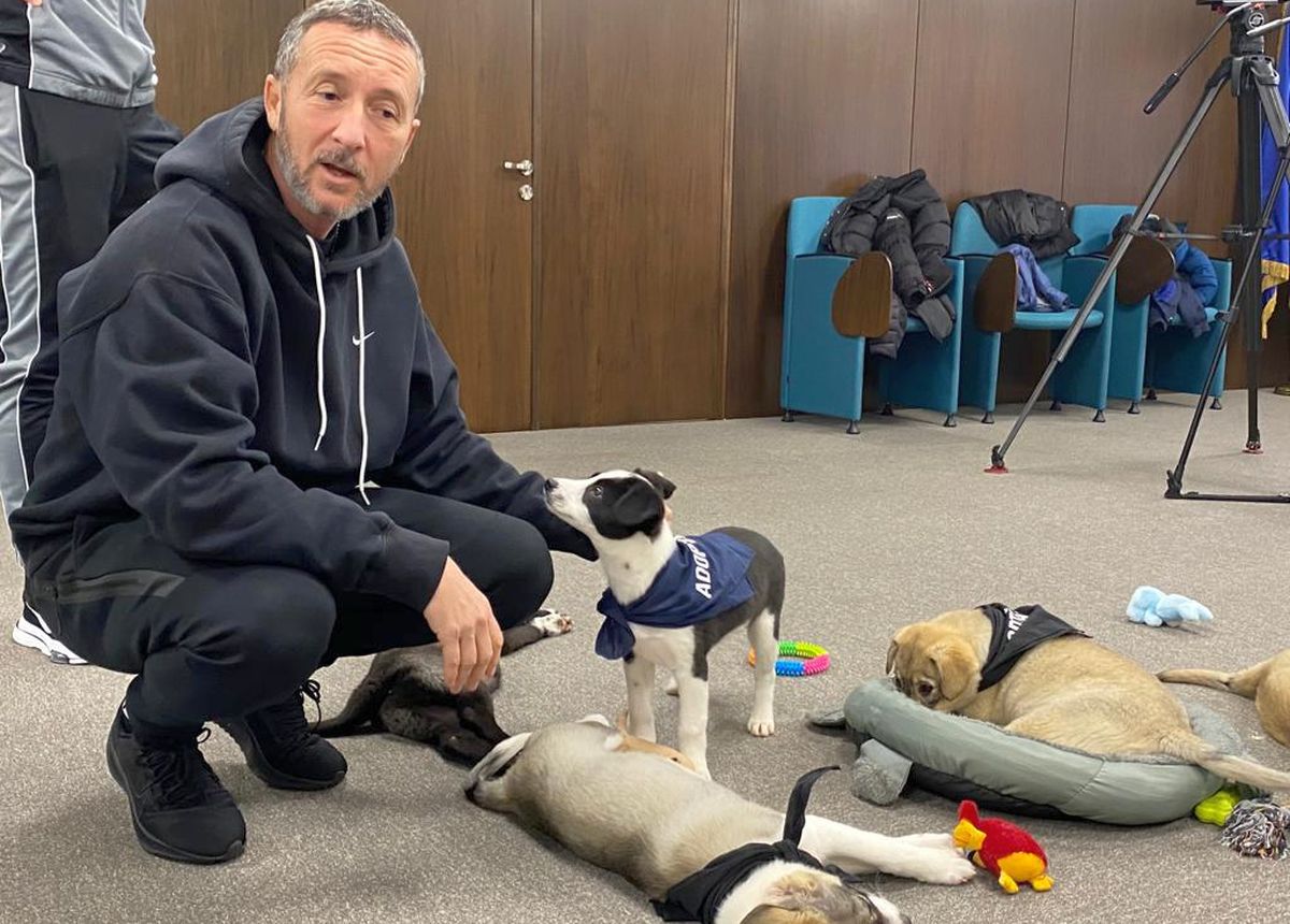 Imagini inedite cu MM Stoica și Florin Tănase » Cei mai mari fani ai câinilor: „Avem lipici la ei”