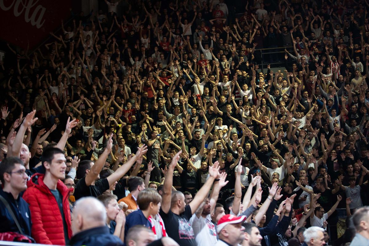 Calificarea Argentinei în finală, sărbătorită și la Belgrad » Cântece incredibile în timpul unui meci din Euroliga de baschet masculin