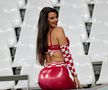 Nu se dezminte! După scandalul provocat la meciul cu Maroc, fosta Miss Croația a apărut din nou aproape dezbrăcată la stadion