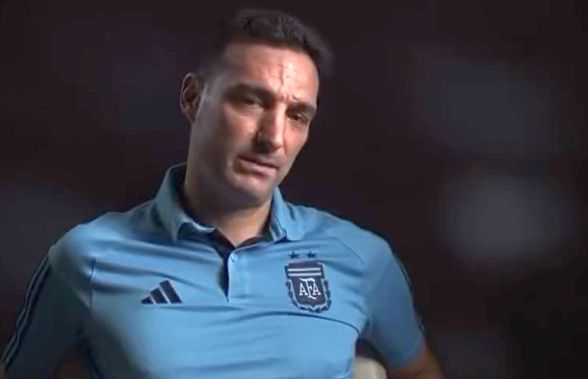 Lionel Scaloni, în lacrimi înainte de Argentina - Croația » Ce l-a emoționat atât de tare