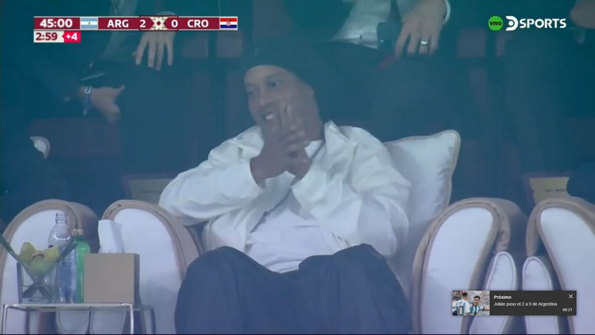 „Argentina, privește cum te aplaudă Ronaldinho” » Gest superb de fair-play la semifinala Campionatului Mondial