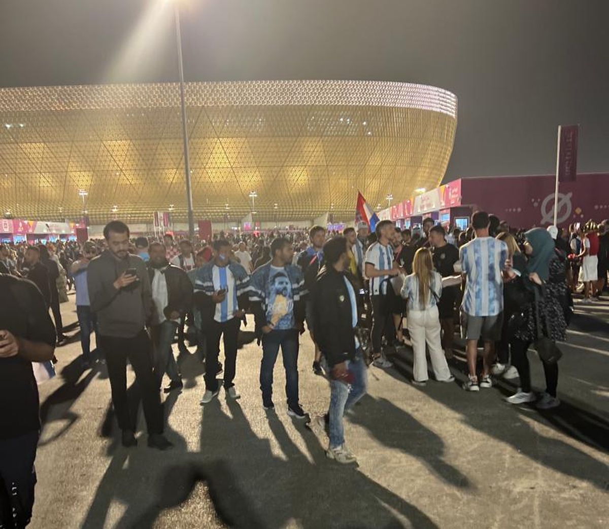 FOTO Argentina - Croația, atmosferă semifinala CM 13.12.2022
