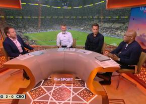 Legendarii Neville, Wright și Keane contestă penalty-ul primit de Argentina în semifinala cu Croația » Schimb tensionat de replici în direct la TV