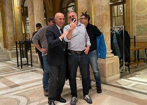 Apariție rară! Cum a fost surprins George Copos la sărbătoarea dinamoviștilor