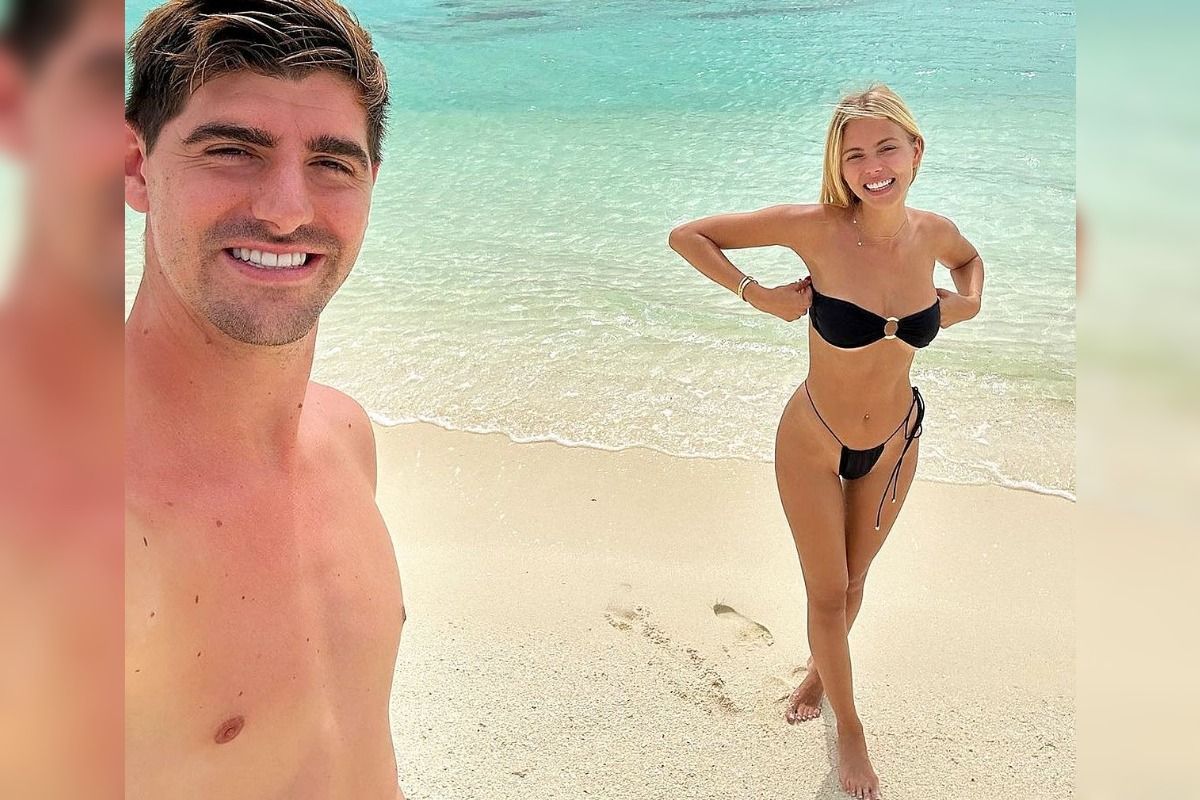 „E și Courtois în poză?” » Logodnica celui mai bun portar din lume face ravagii pe Instagram