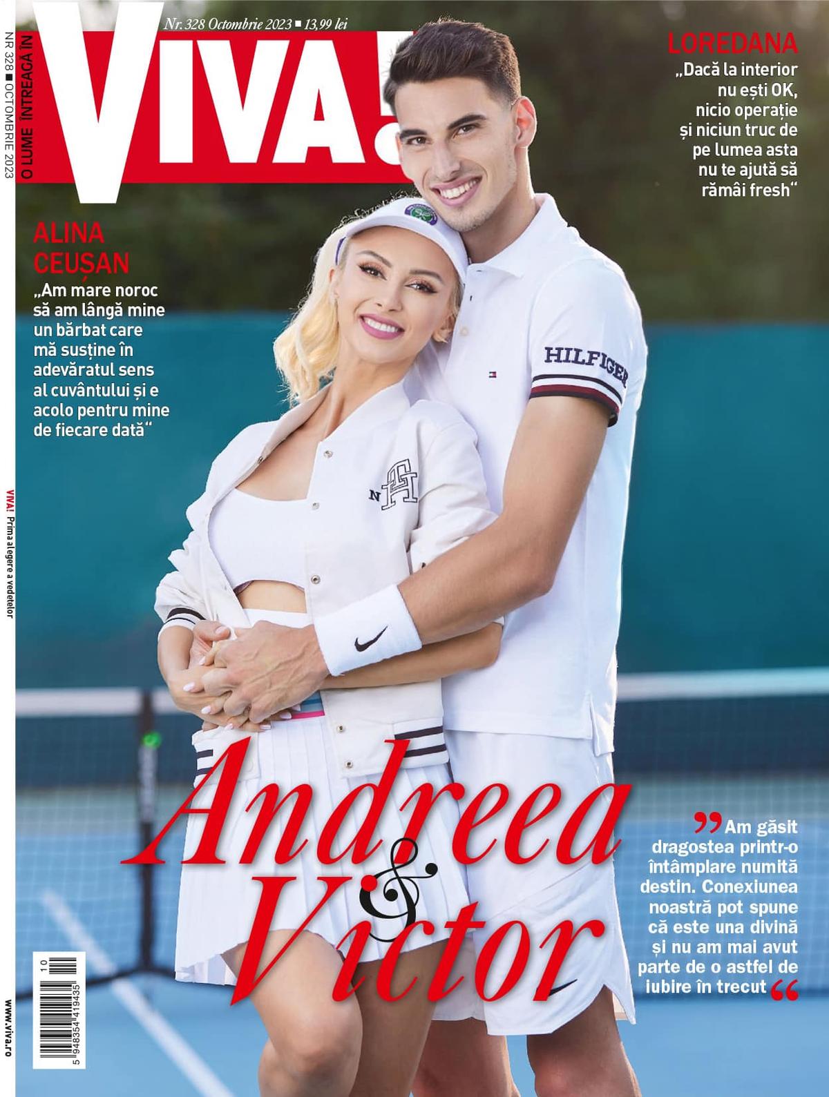 Andreea Balan si Victor Cornea la petrecerea Viva