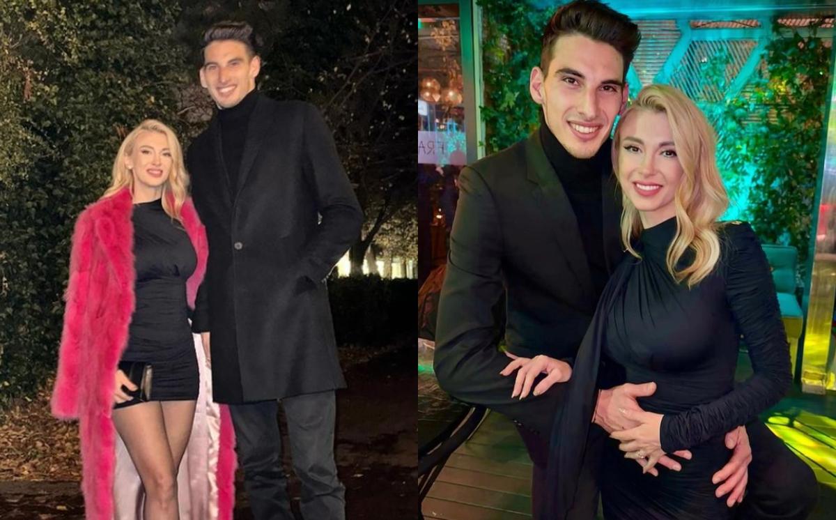 Andreea Balan si Victor Cornea la petrecerea Viva