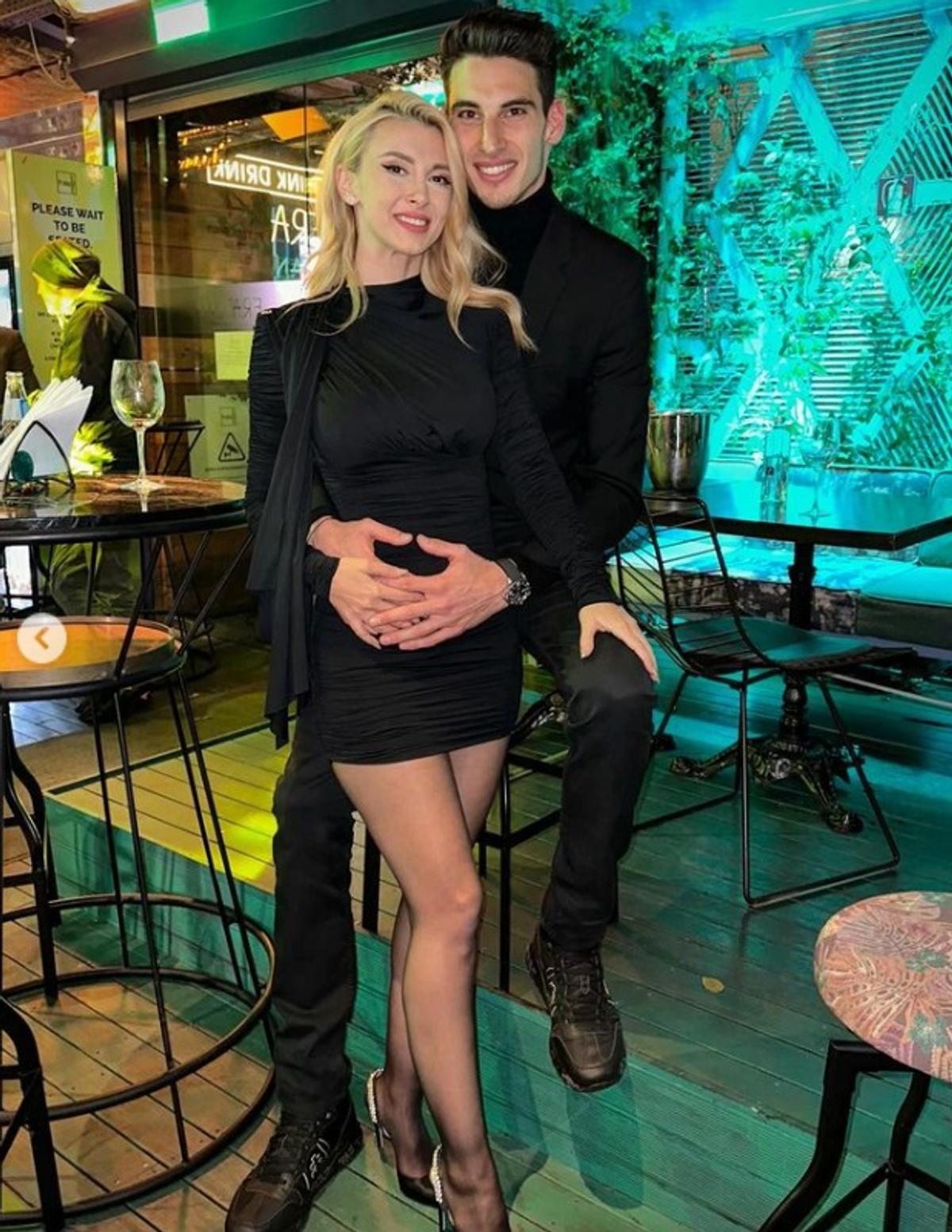 Andreea Balan si Victor Cornea la petrecerea Viva