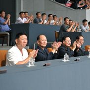 Imagini de la meciul aniversar de fotbal din Coreea de Nord / FOTO: www.kcna.kp