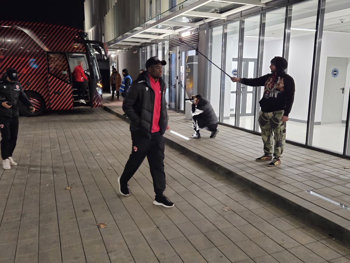 Dinamo - Poli Iași, imagini înainte de meci