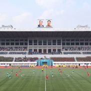 Imagini de la meciul aniversar de fotbal din Coreea de Nord / FOTO: www.kcna.kp