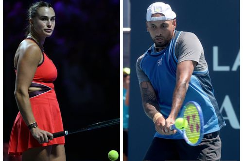 Aryna Sabalenka și Nick Kyrgios Colaj foto: Imago Images